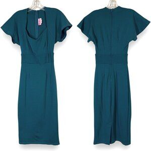 Pinup Dress Retro Vintage Midi XS